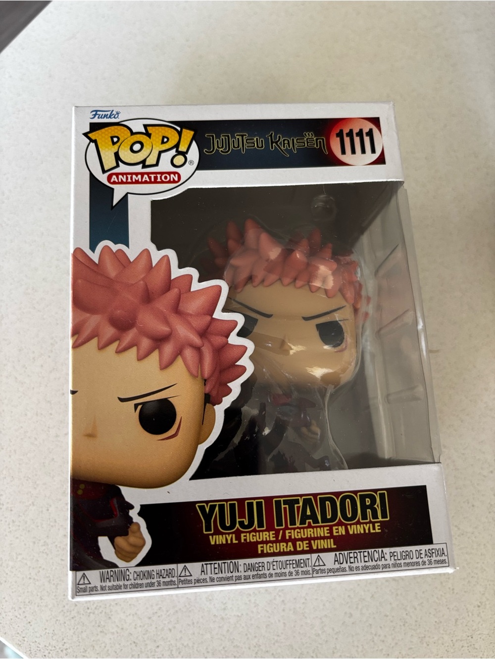Funko Pop! Animation Yuji Itadori Vinyl Figure - Pink